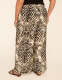 Pull-On Printed Wide Leg Pant - thumbnail 2
