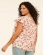 Flutter-Sleeve Scoop-Neck Popover Blouse - thumbnail 9