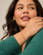 Mixed Metal Stretch Bracelet - thumbnail 2