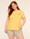 Comfy Cotton Tee & Short PJ Set - thumbnail 1