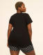 Comfy Cotton V-Neck Tunic Tee & Bike Short PJ Set - thumbnail 2