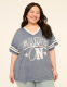 Distressed Game On Graphic Tee - thumbnail 1