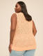 V-Neck Stitch Sweater Tank - thumbnail 6