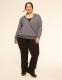 LIVI Hacci Faux-Wrap Hoodie Top - thumbnail 3