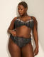 Caged Lace French Cut Brief Panty - thumbnail 4