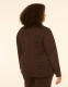 LIVI French Terry Half-Zip Leopard Print Sweatshirt - thumbnail 2