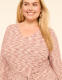 Soft Spun Long-Sleeve Tie-Waist Midi Dress - thumbnail 3