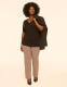 4-Season High-Rise Plaid Straight Leg Pant - thumbnail 3