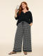 Matte Jersey Pull-On Wide Leg Pant - thumbnail 3