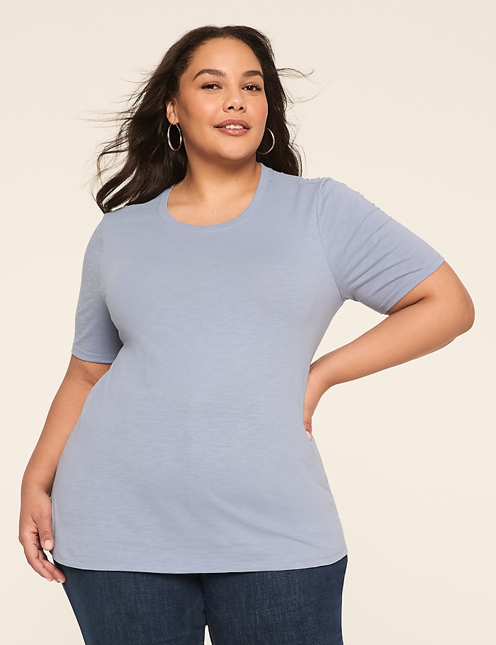 Perfect Sleeve Crew-Neck Tee