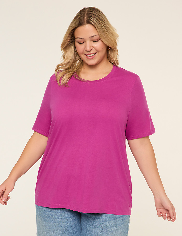 Perfect Sleeve Crew-Neck Tee