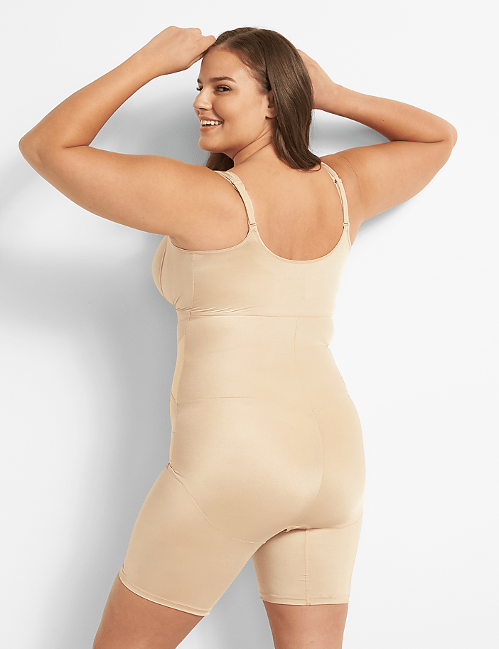 Firm Contouring Open-Bust Thigh Shaper