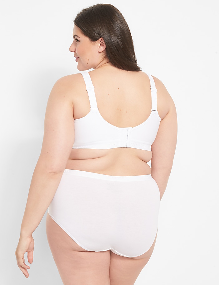 Cotton Lightly Lined No-Wire Bra