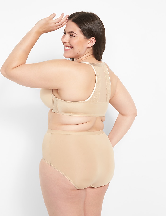 Cotton High-Leg Brief Panty