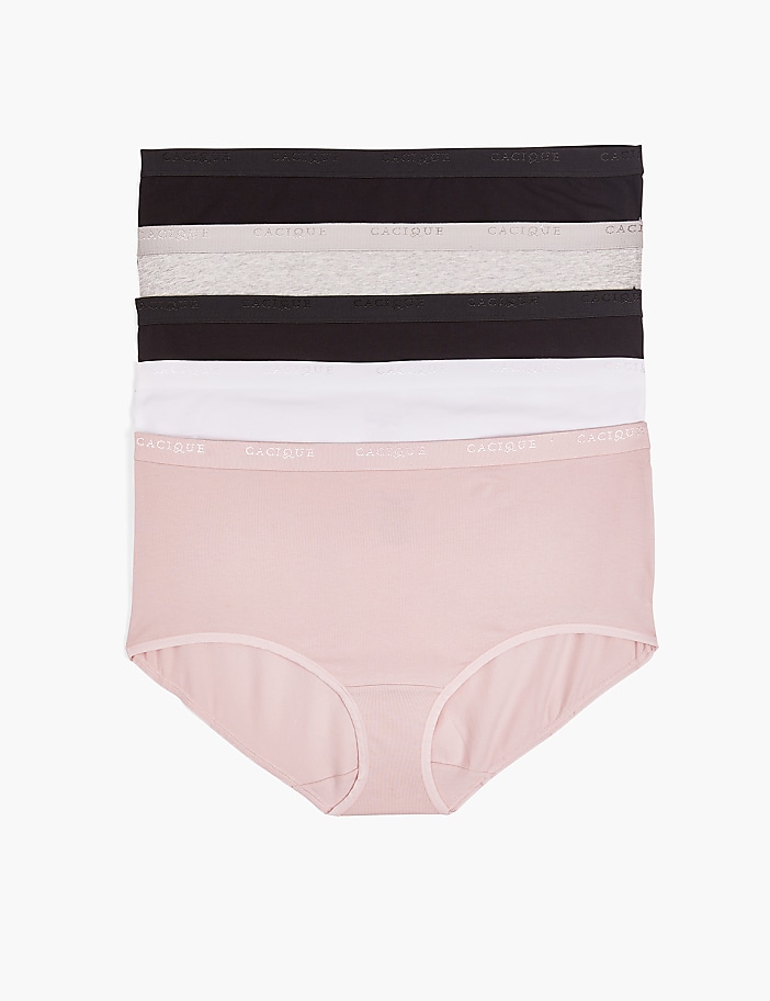 Cotton Full Brief Panty - 5 Pack