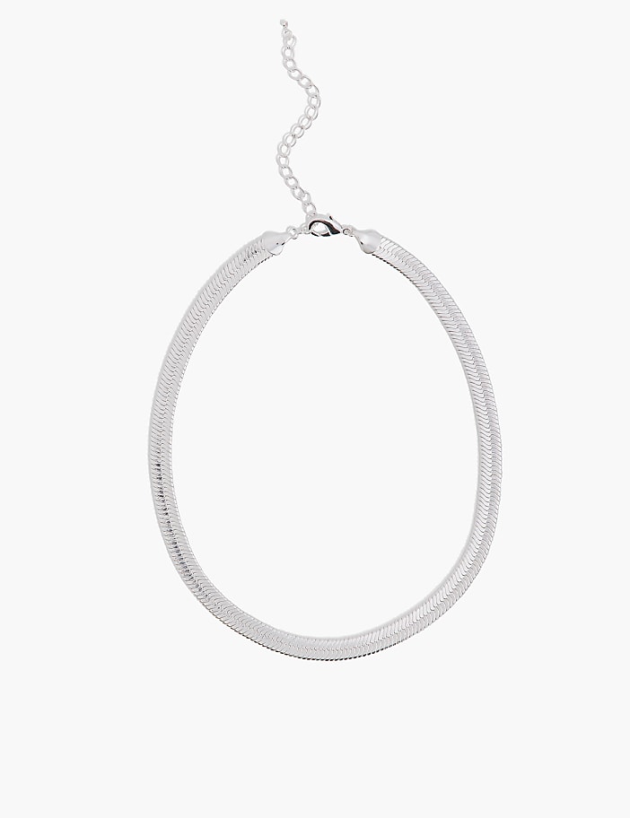 Demi-Fine Flat Chain Necklace