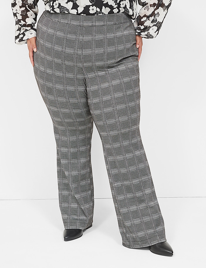 Pull-On Ponte High-Rise Boot Pant