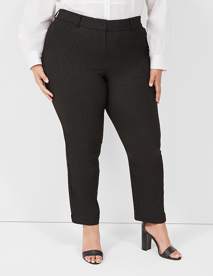 Lurex Slim Ankle 4-Season Pant