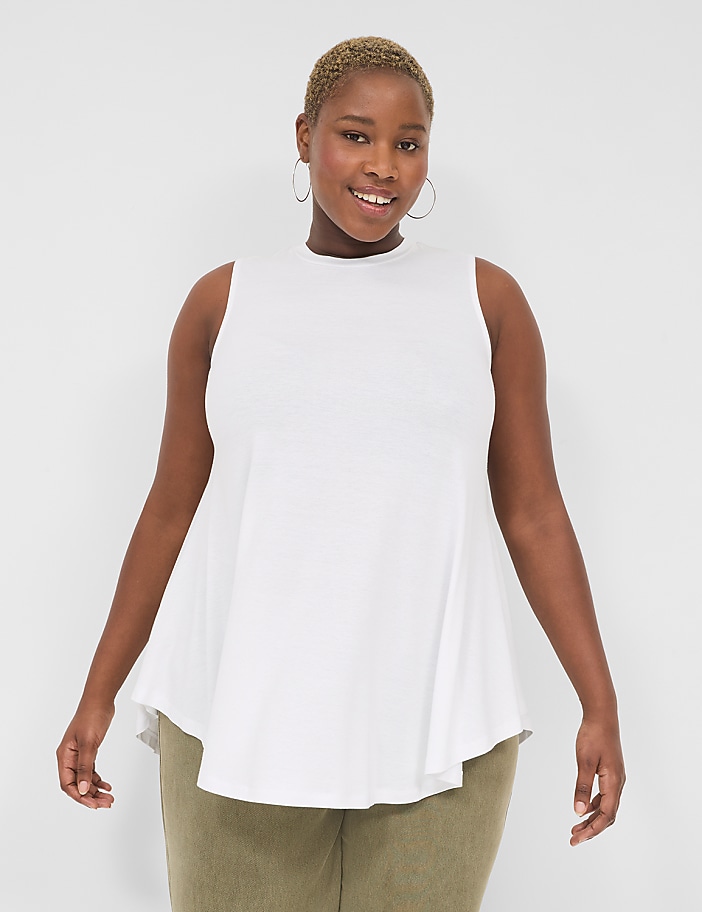 Max Swing High-Neck Tunic Tank