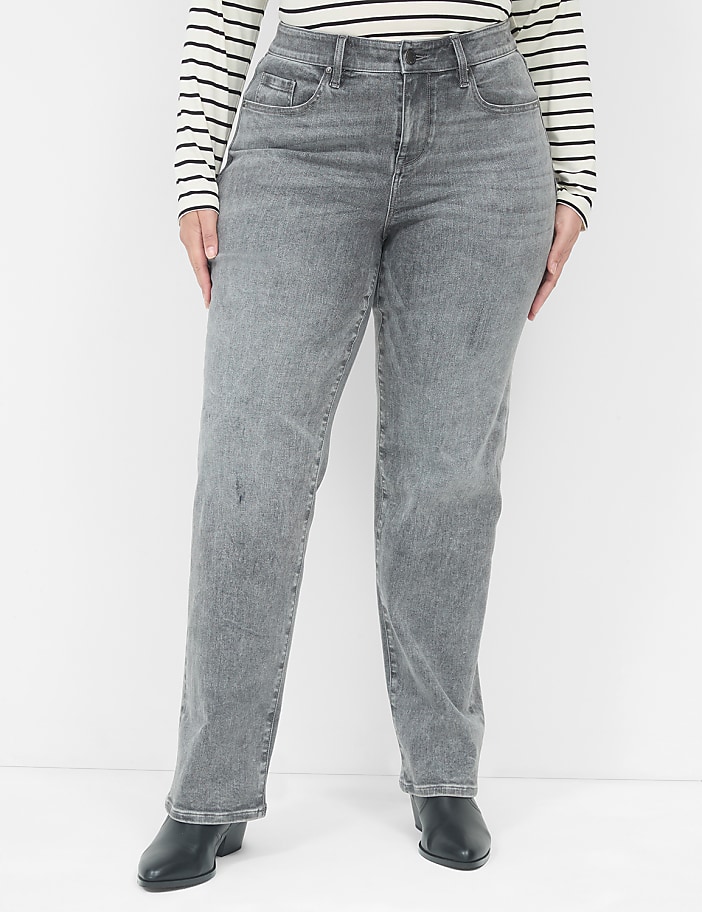 Signature Fit High-Rise Relaxed Boot Jean