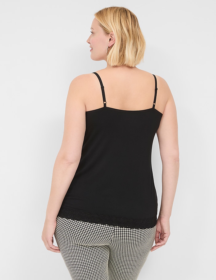 Lace-Trim Cami