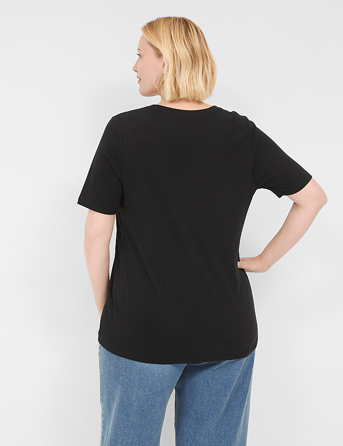 Perfect Sleeve V-Neck Tee