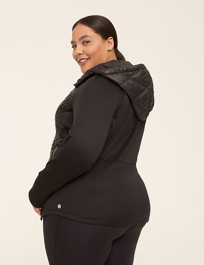 LIVI Quilted Hooded Performance Jacket