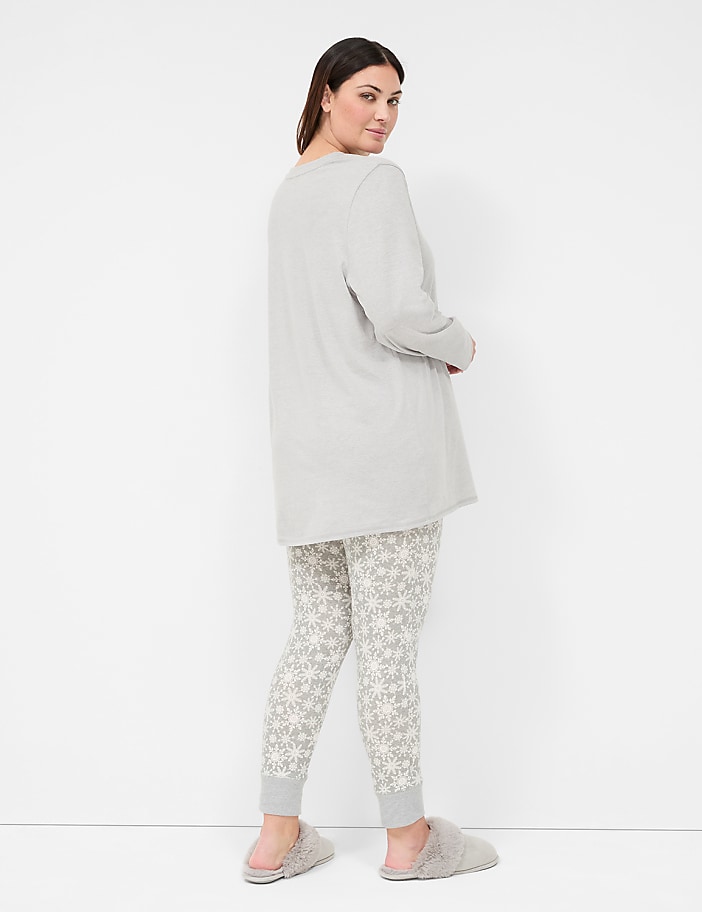 Comfy Cotton Tunic & Legging PJ Set