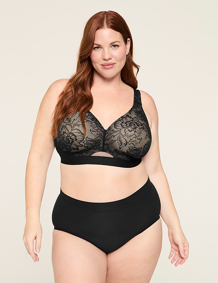 Comfort Bliss&reg; Lightly Lined No-Wire Bra With Lace
