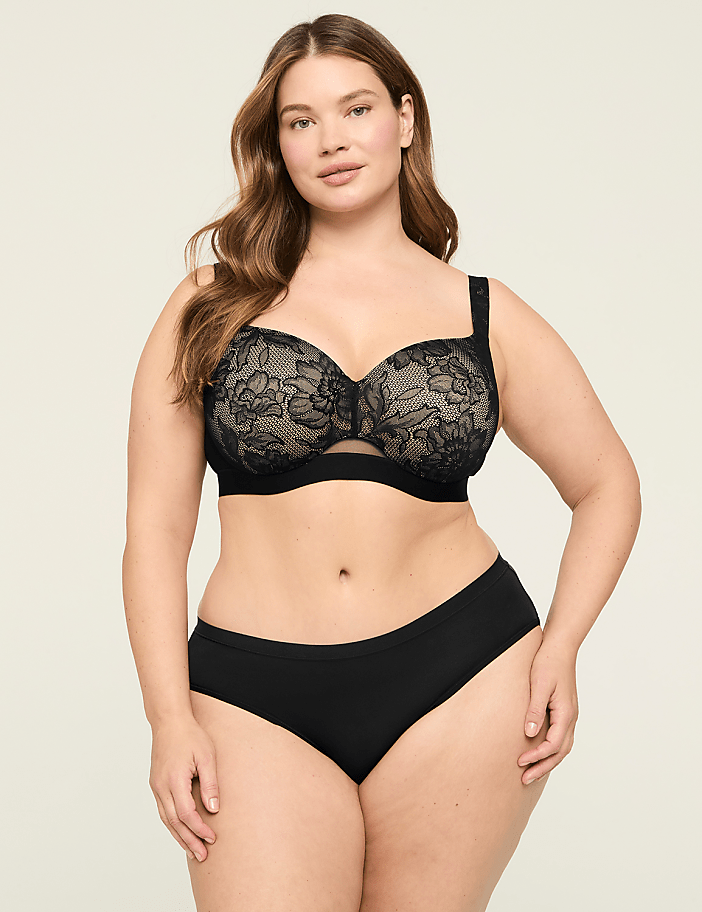 Comfort Bliss&reg; Lightly Lined Balconette Bra With Lace