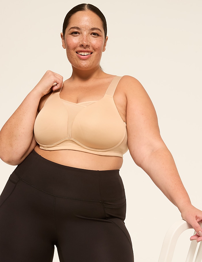 LIVI Wireless Medium-Impact Wicking Sports Bra