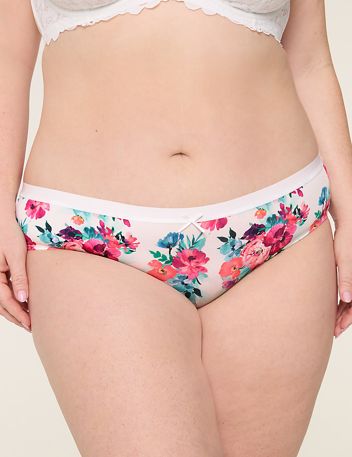 No-Show Lace-Back Hipster Panty