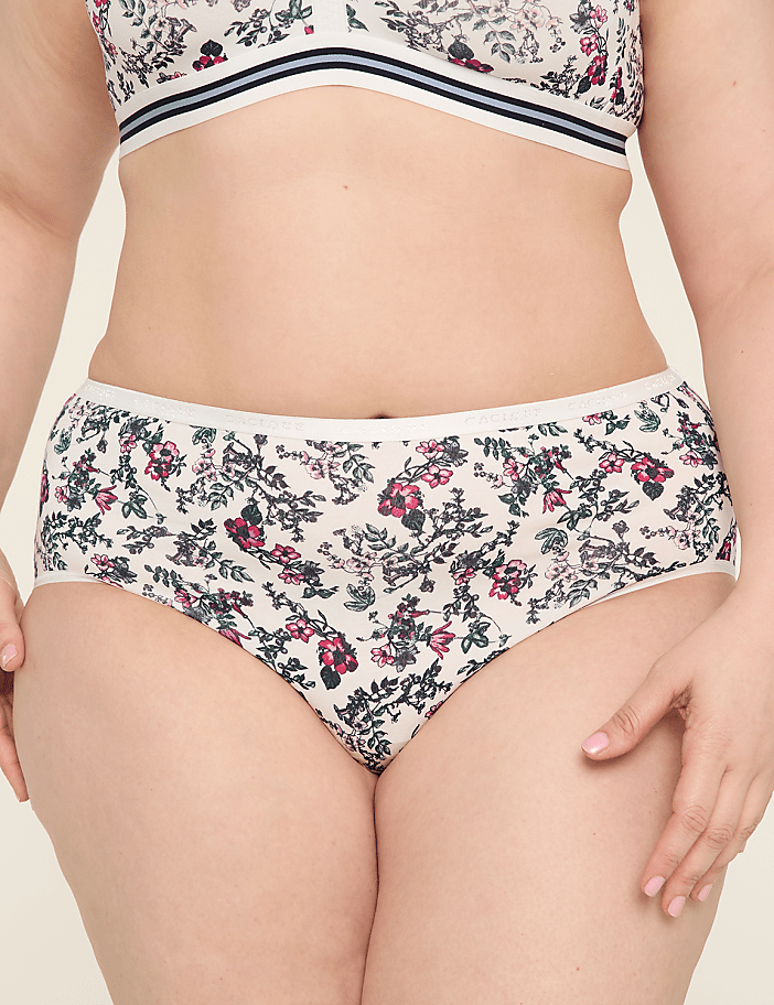 Cotton High-Leg Brief Panty