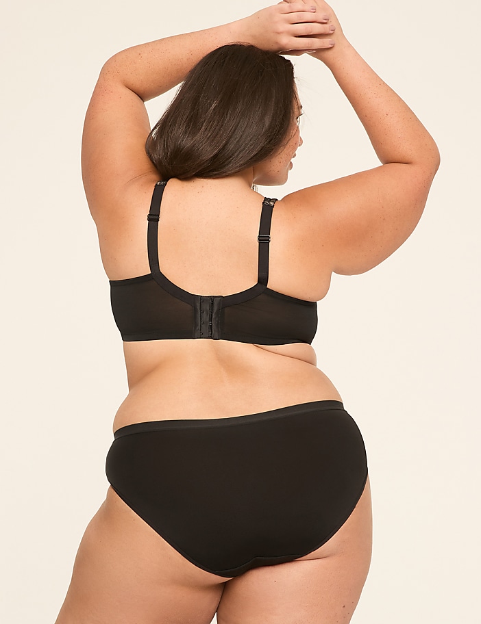 Lightly Lined Balconette Bra with Lace