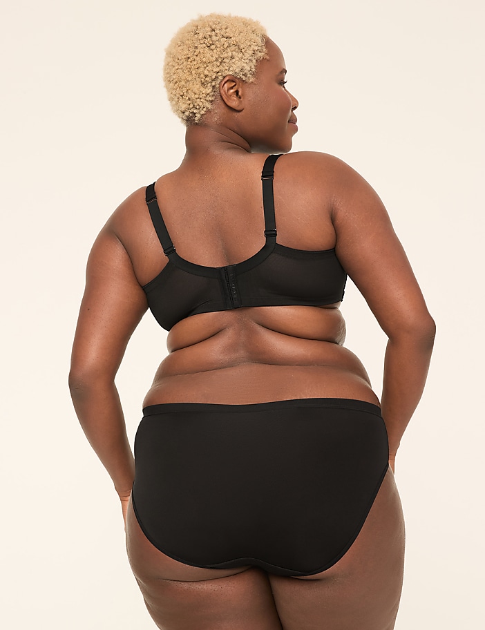 Unlined Balconette Bra with Lace