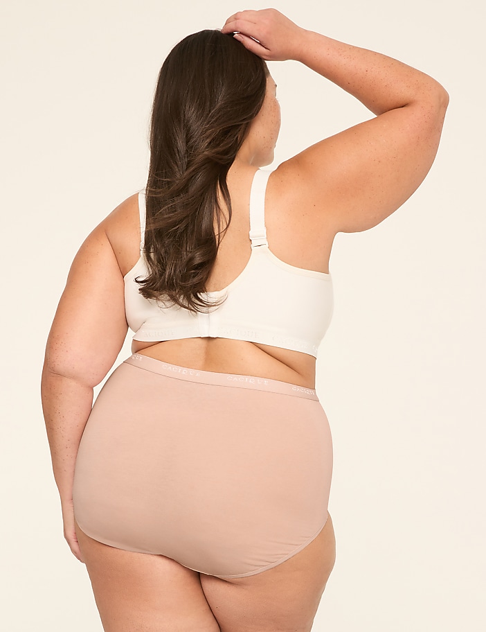 Cotton High-Waist Brief Panty
