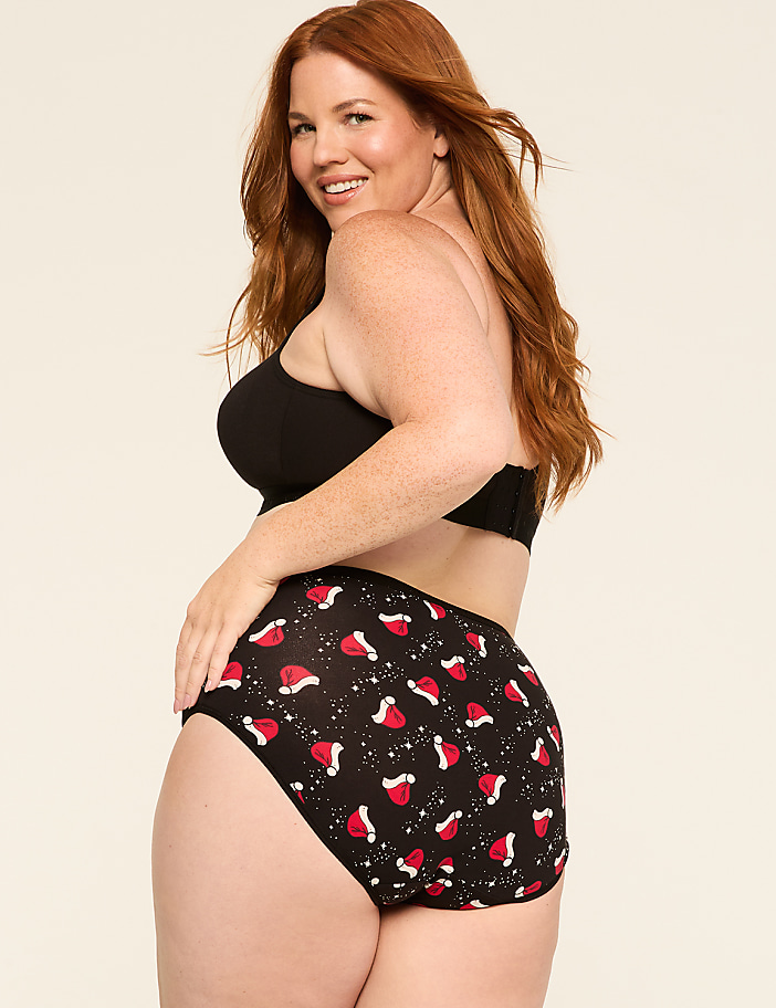 Cotton High-Leg Brief Panty