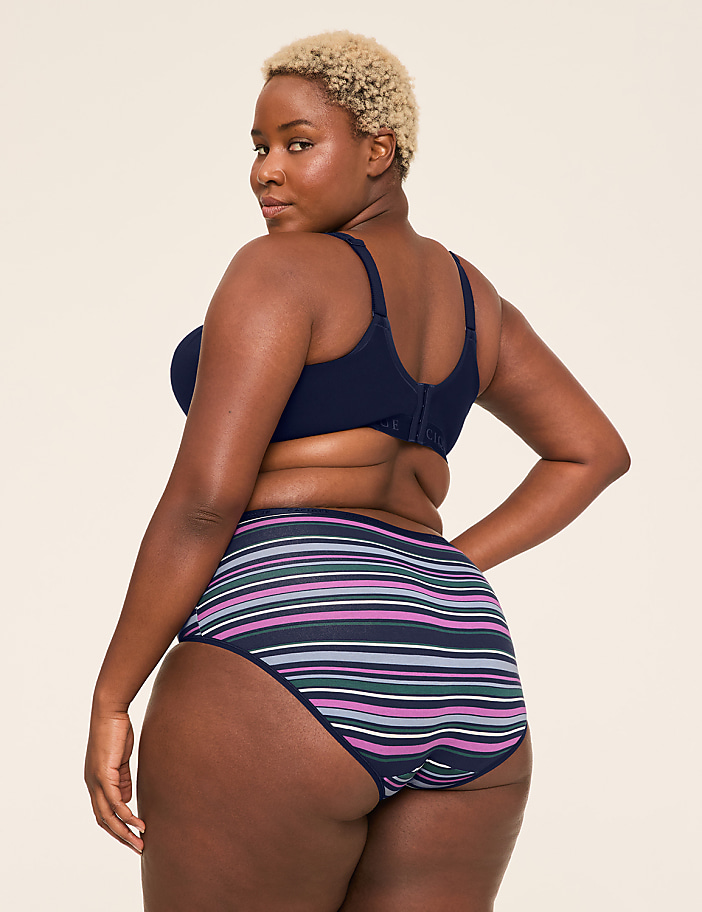 Cotton High-Leg Brief Panty