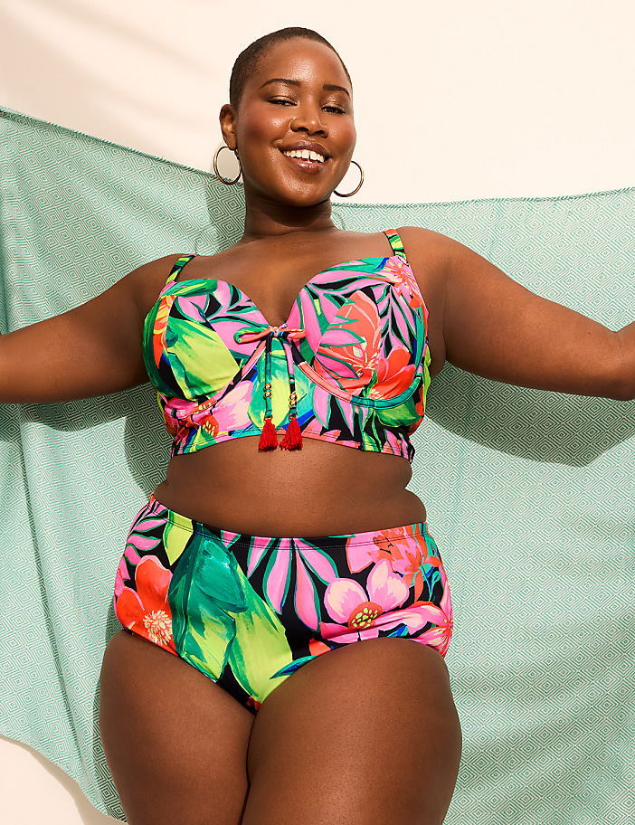 Underwire Balconette Bikini Top