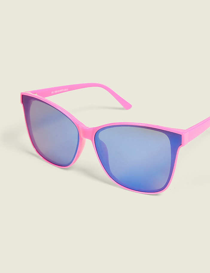 Pink Square Sunglasses