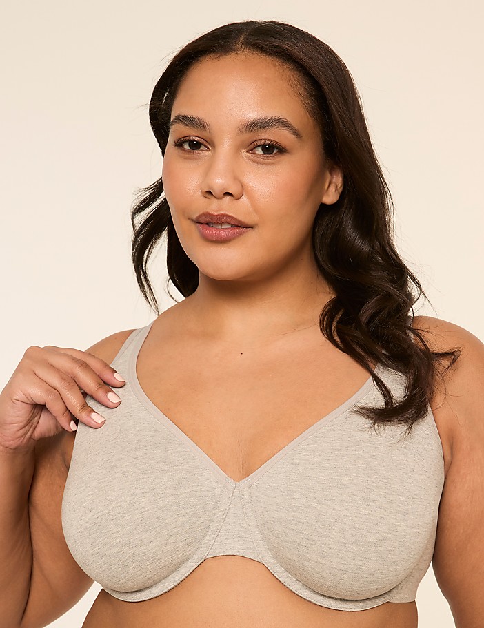 Cotton Unlined Underwire Full Coverage Bra
