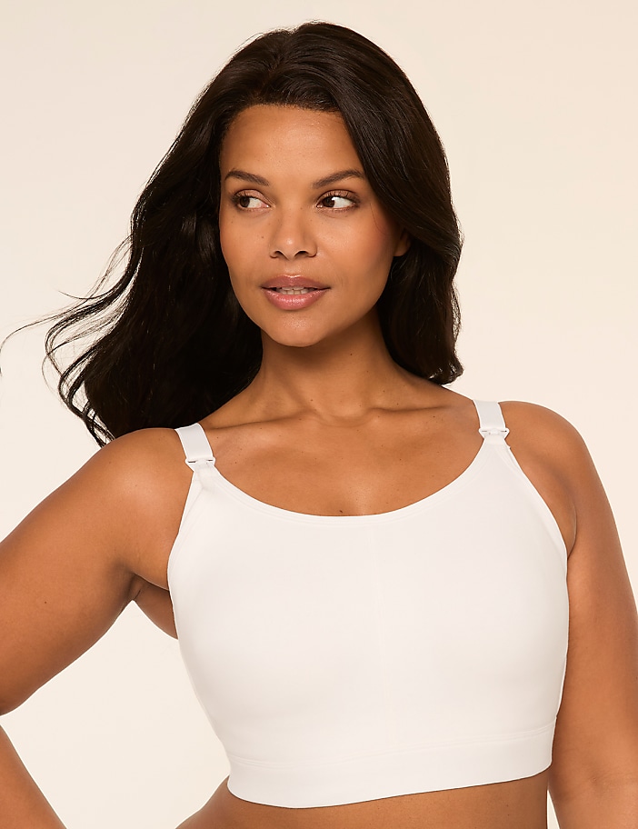 Cotton Scoop-Neck Unlined Nursing Bra