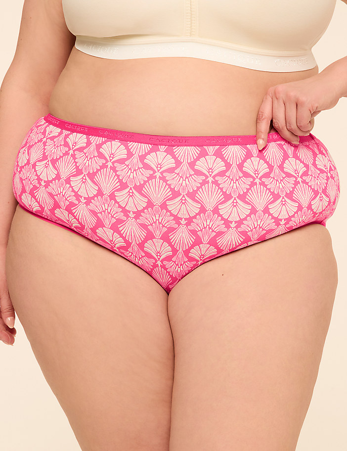 Cotton High-Leg Brief Panty