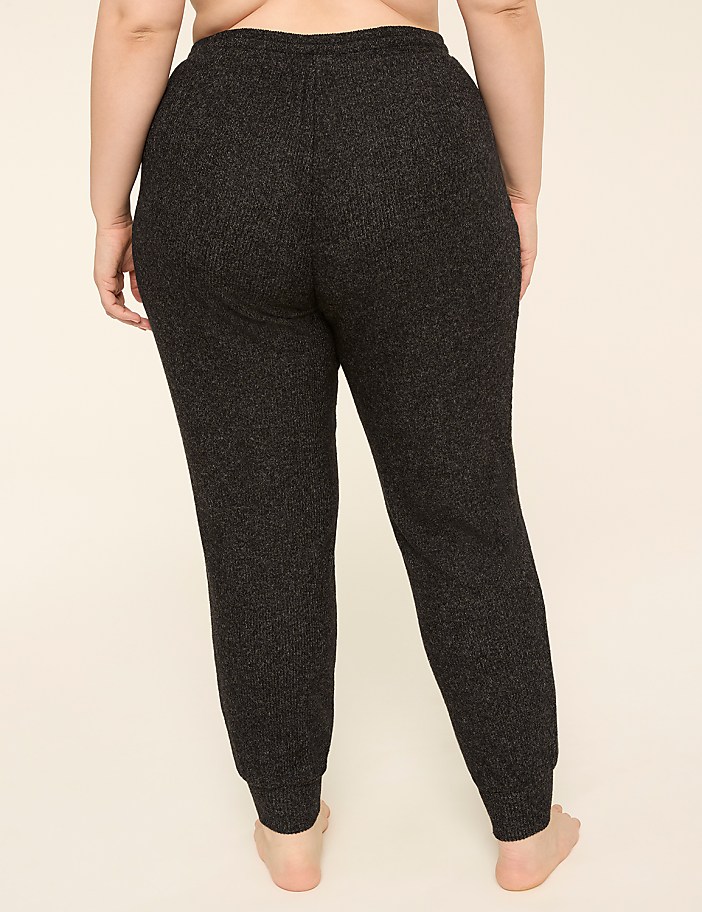 Brushed Hacci Rib Jogger