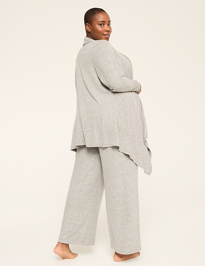 Brushed Hacci Sharkbite Cardigan