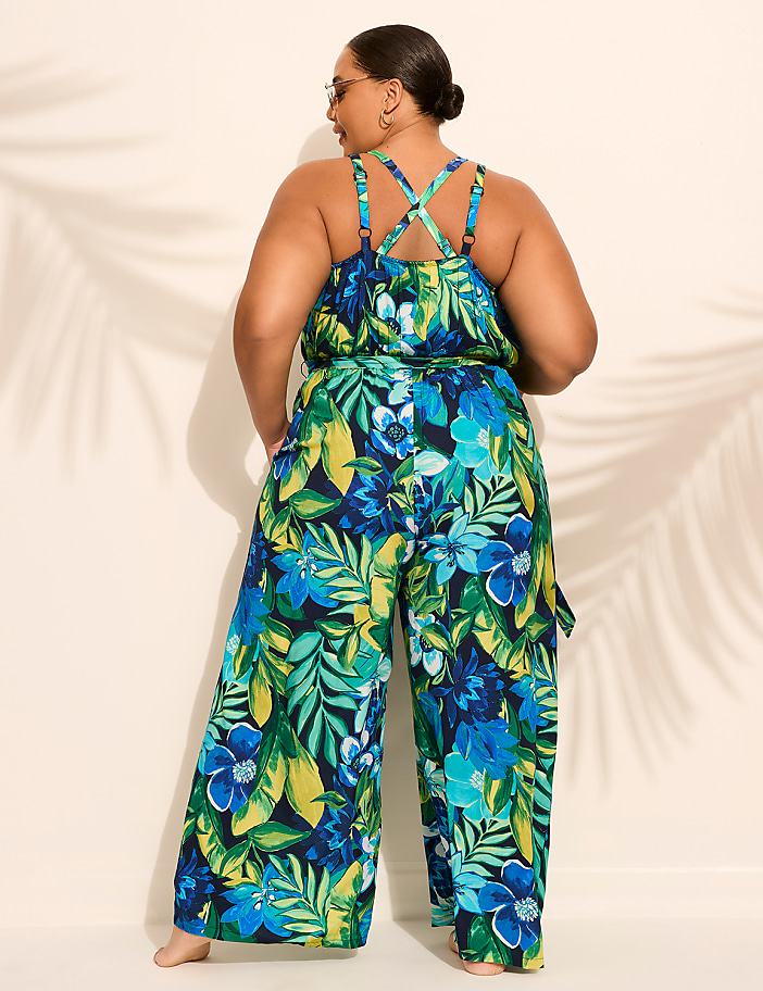 Challis Jumpsuit Cover-Up