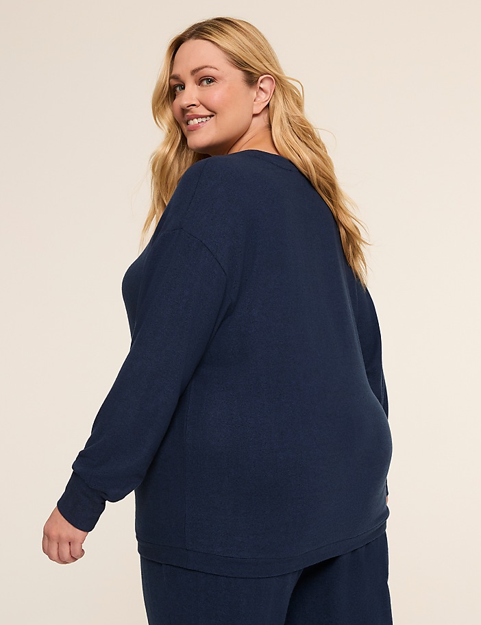Brushed Hacci Top