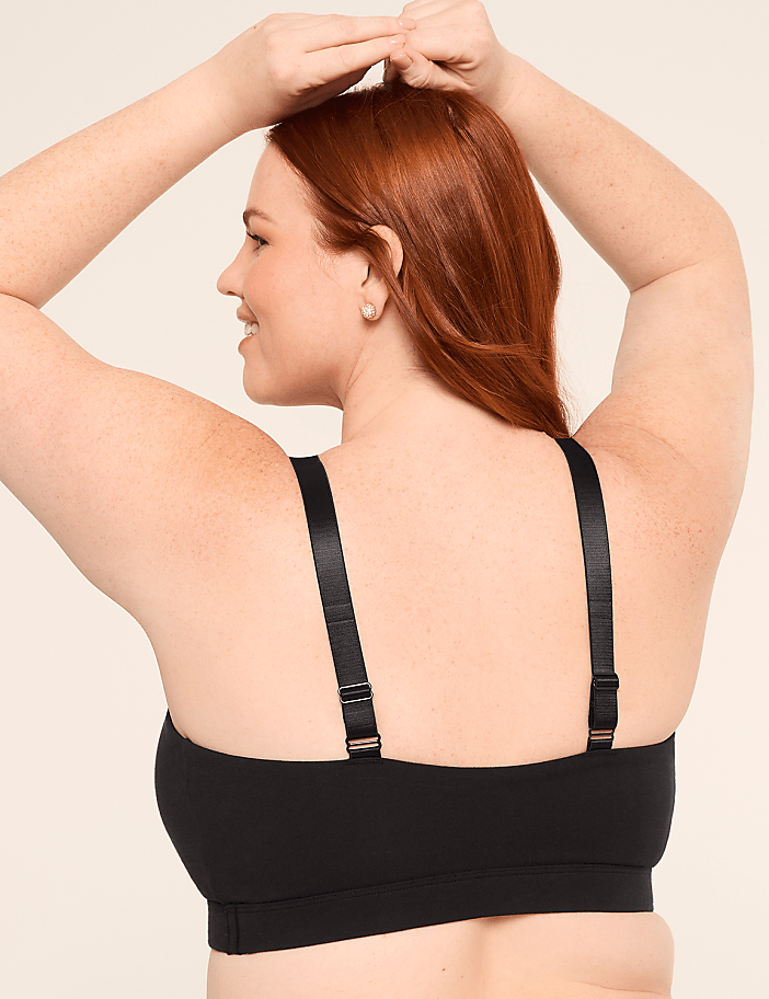 Cotton V-Neck Bralette