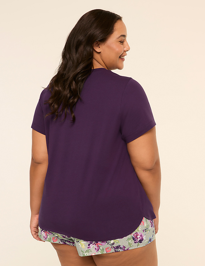 Comfy Cotton Tee & Short PJ Set