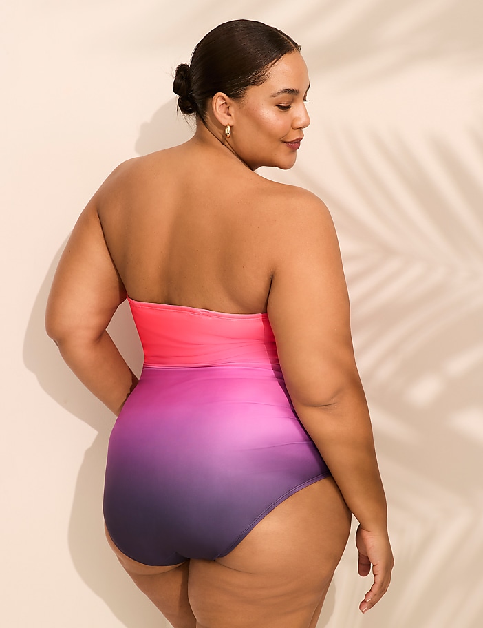 Multi-Way Strapless Underwire One-Piece